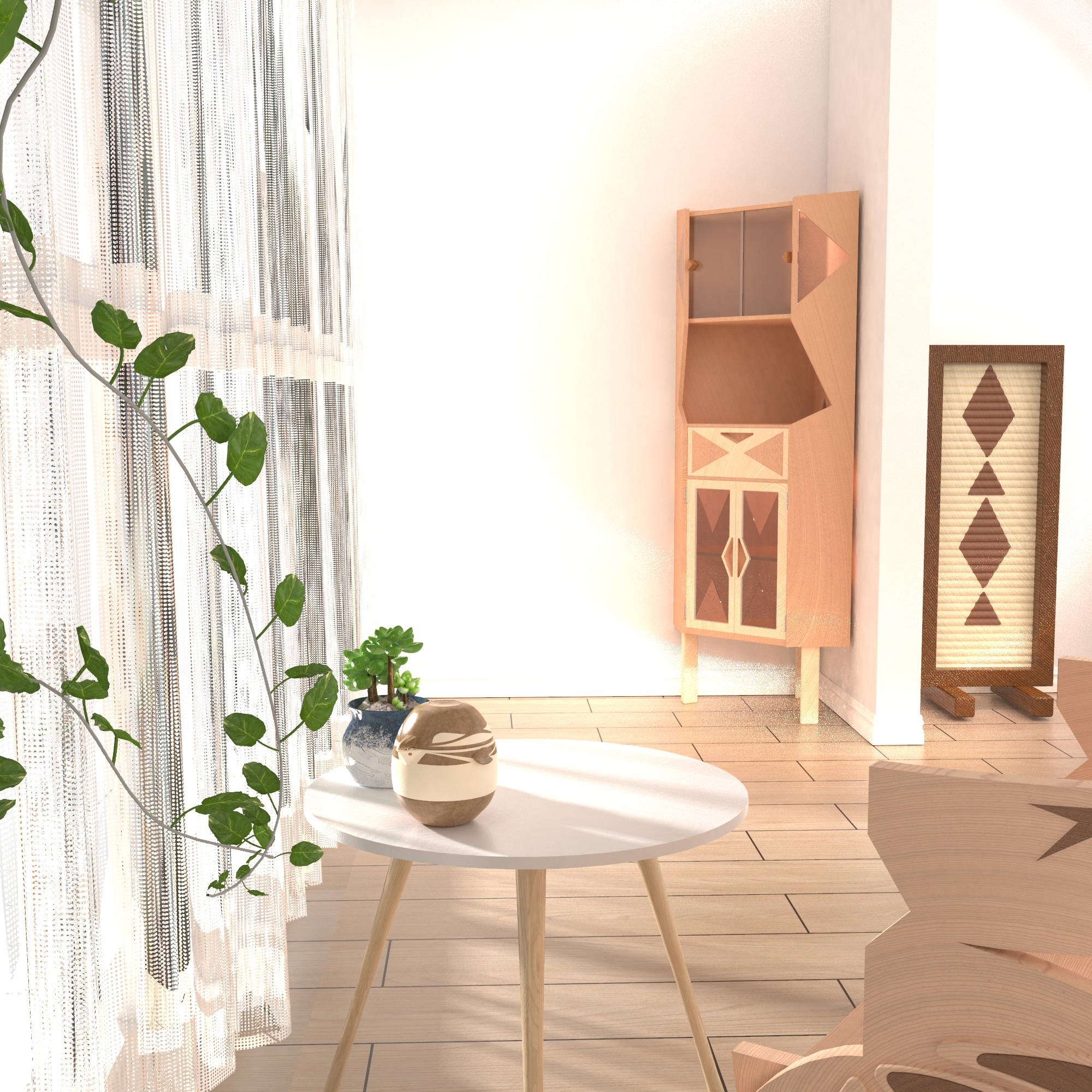 Banpo culture，Corner cabinet design，Cultural and creative products，furniture，Banpo cultural creation，