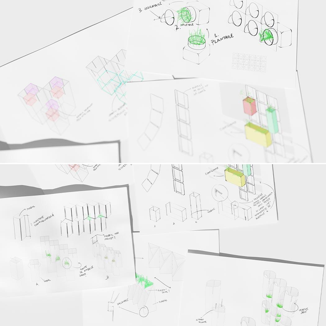 Moltke，product design，Appearance design，Green plant，Air purification，