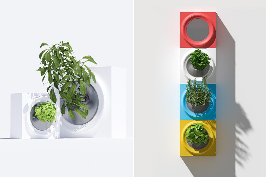 Moltke，product design，Appearance design，Green plant，Air purification，