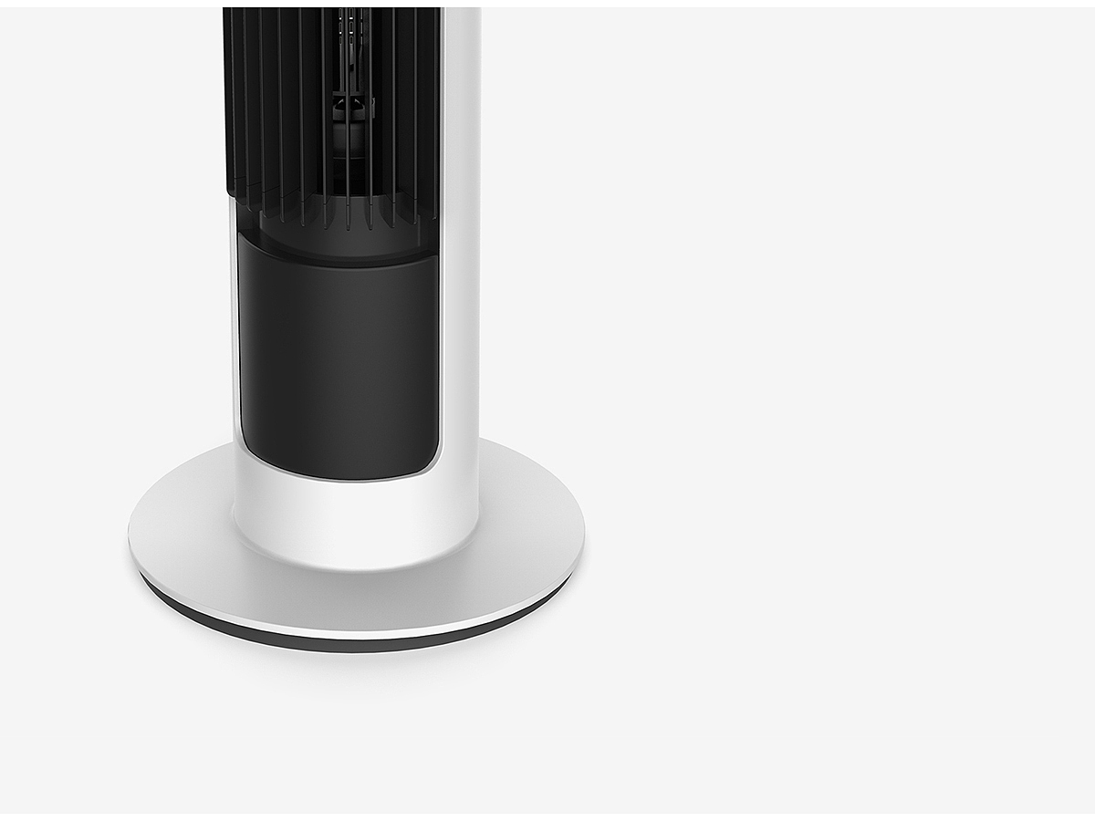 Appearance design，Product definition，Household appliances，Leafless tower fan，