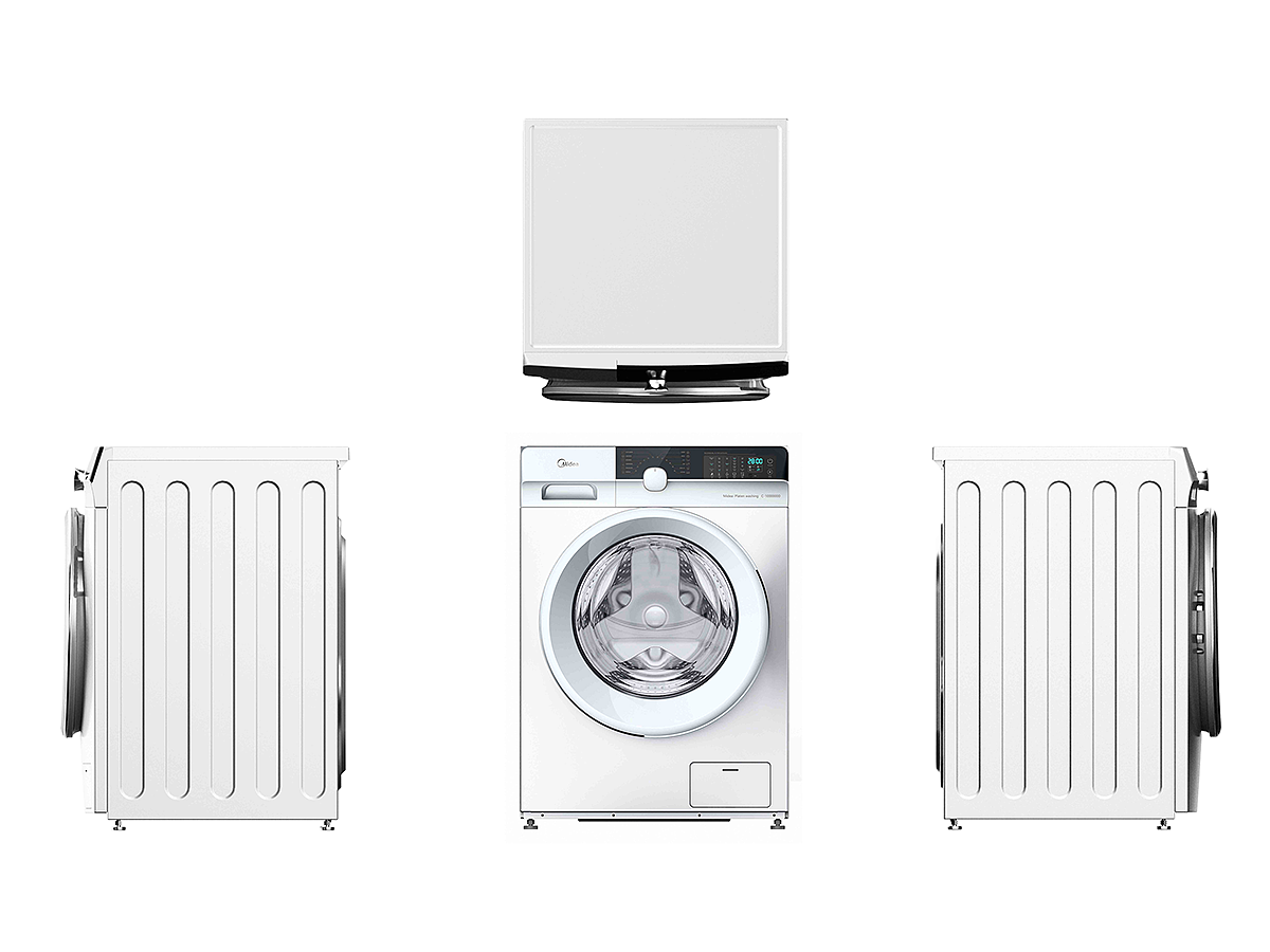 Appearance design，Product definition，Drum washing machine，Washing machine，