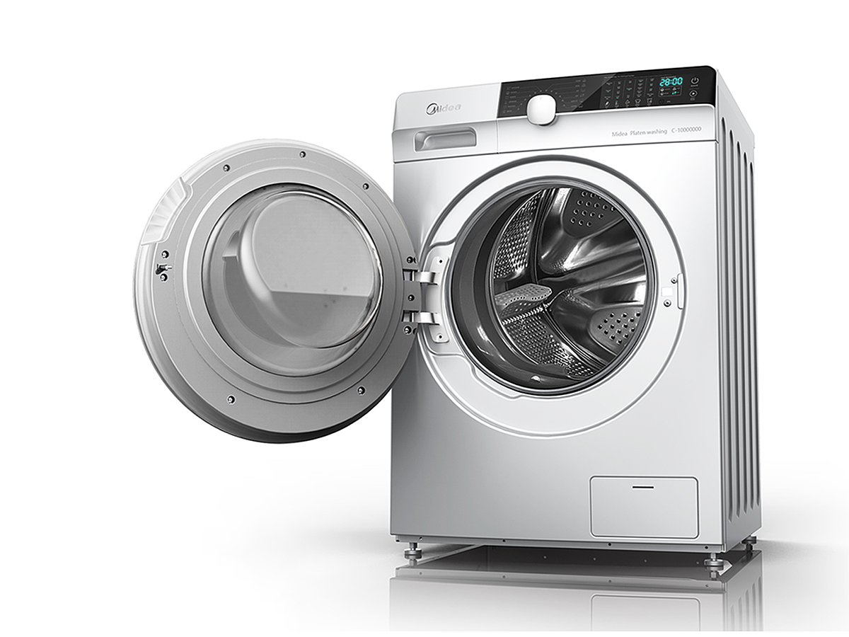 Appearance design，Product definition，Drum washing machine，Washing machine，