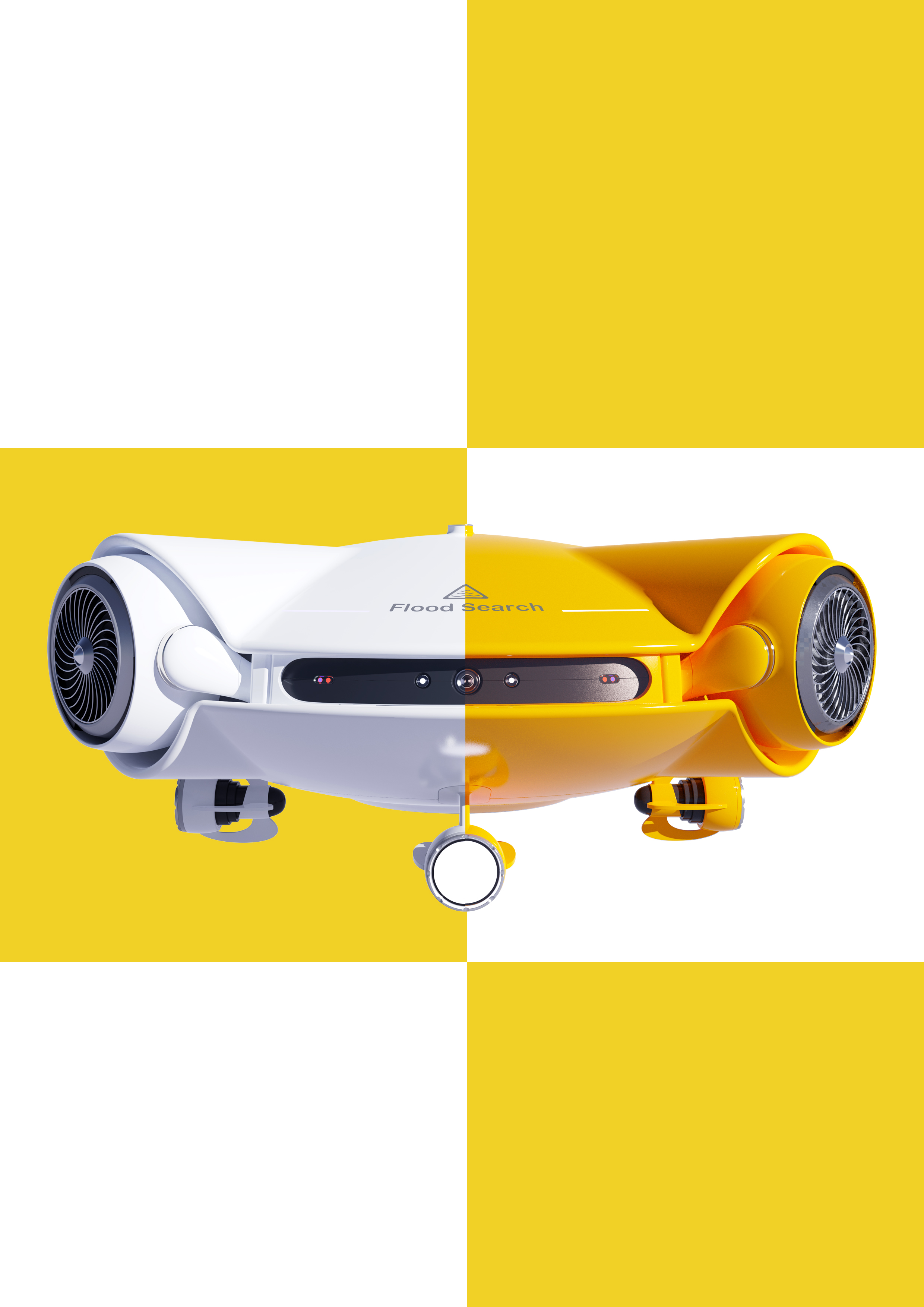 Underwater search and rescue instrument，rescue，Flood，industrial design，