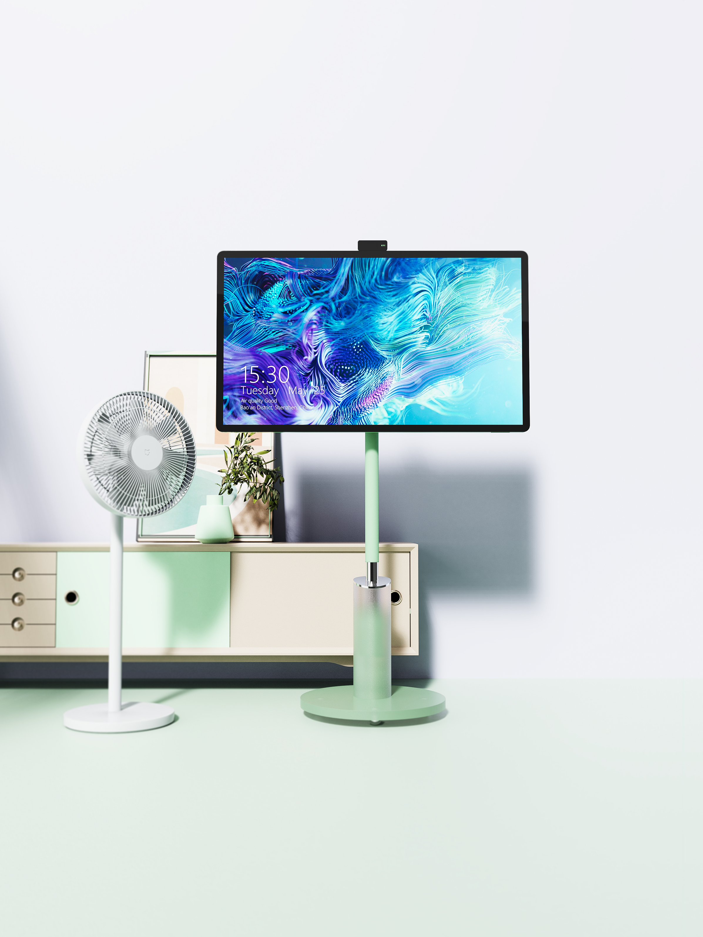 intelligence，Home Furnishing，to work in an office，Flat screen TV，removable，