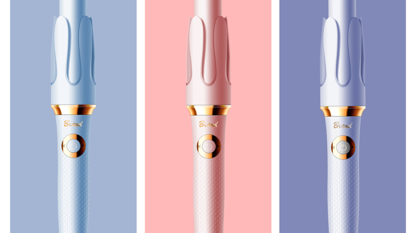 Hair stick，PS hand drawn，