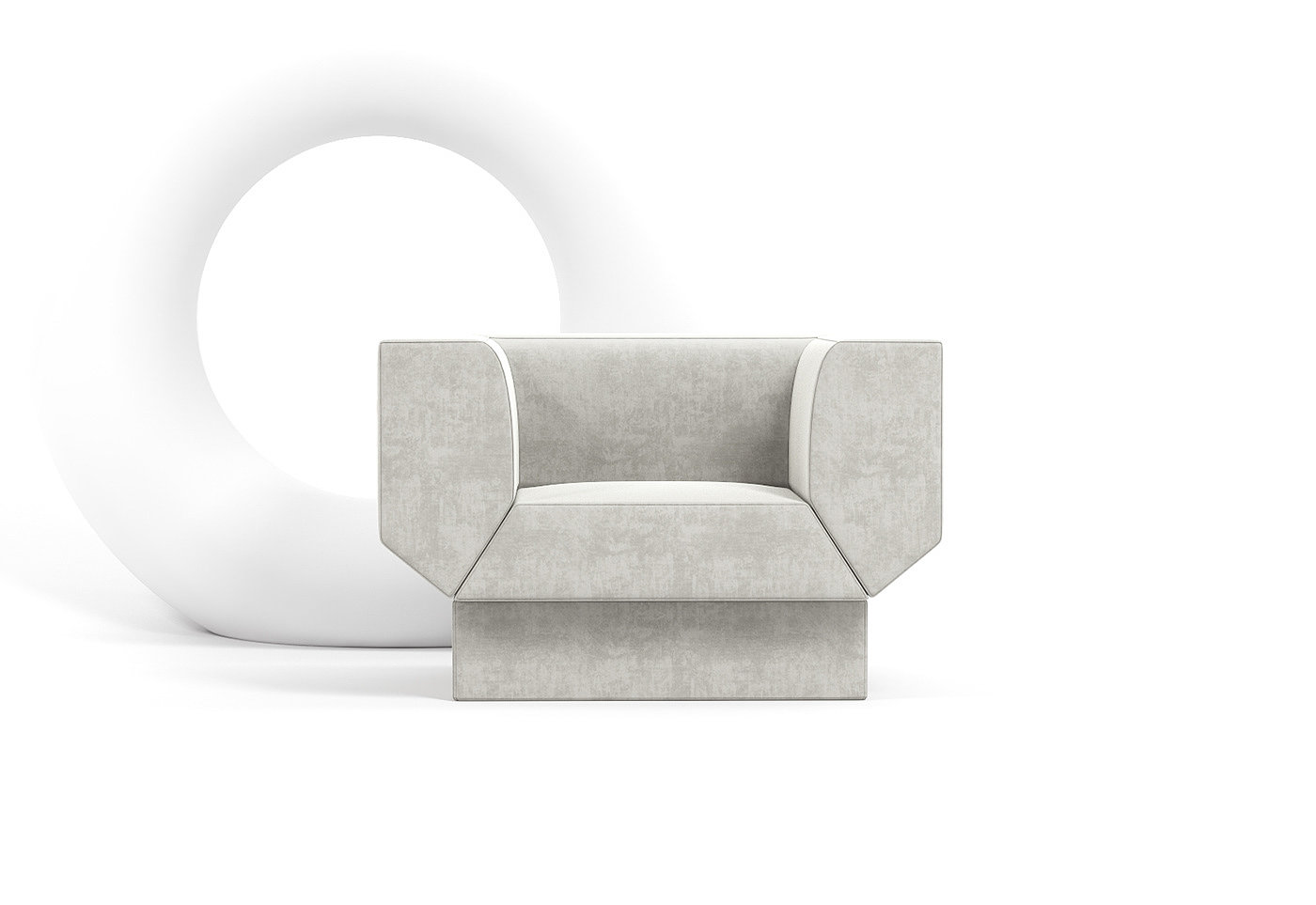 沙发，精致，外观设计，客厅沙发，流线，Monolith，