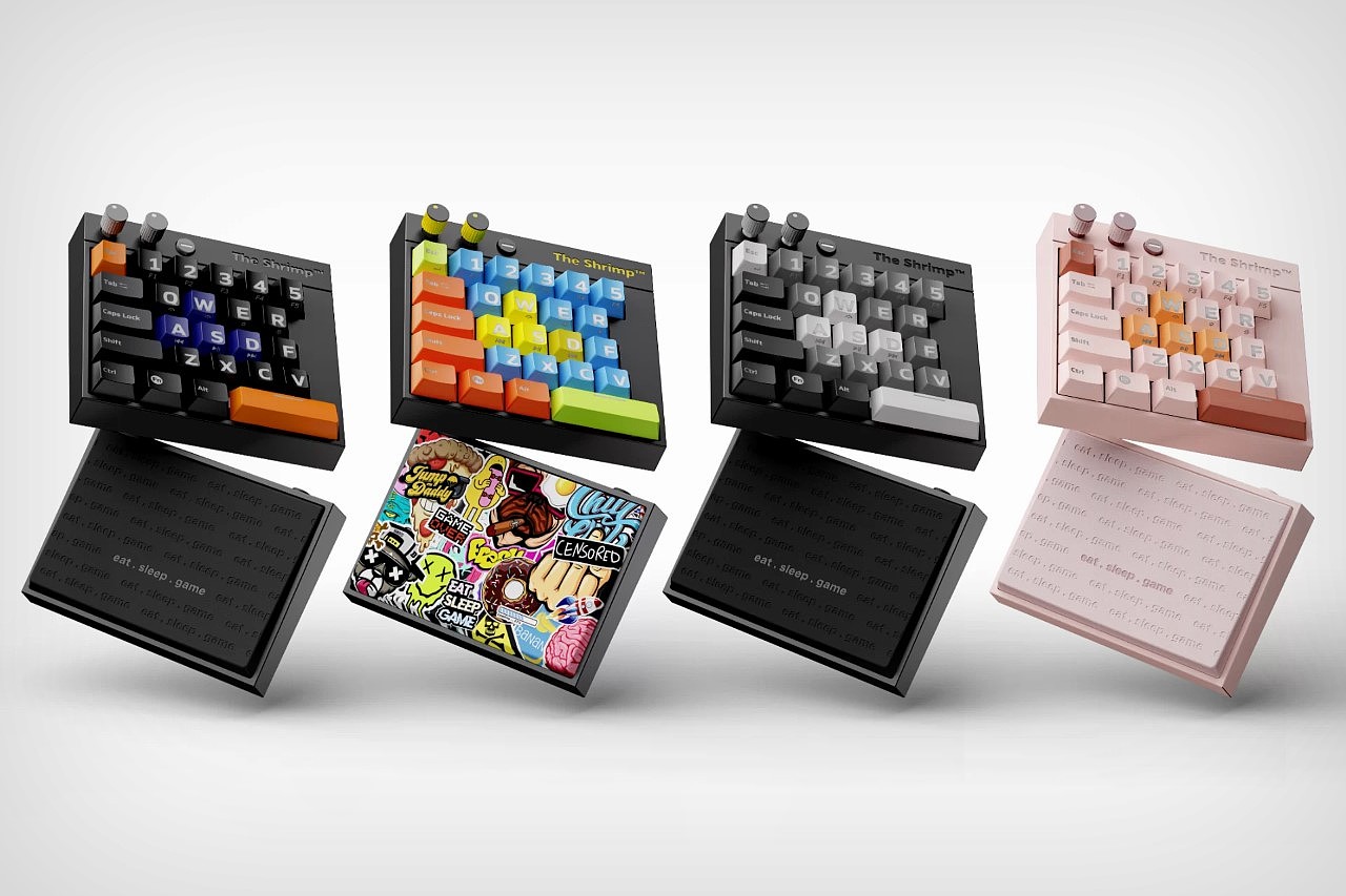控制器，游戏键盘，迷你，Shrimp，Nordic Game Supply，