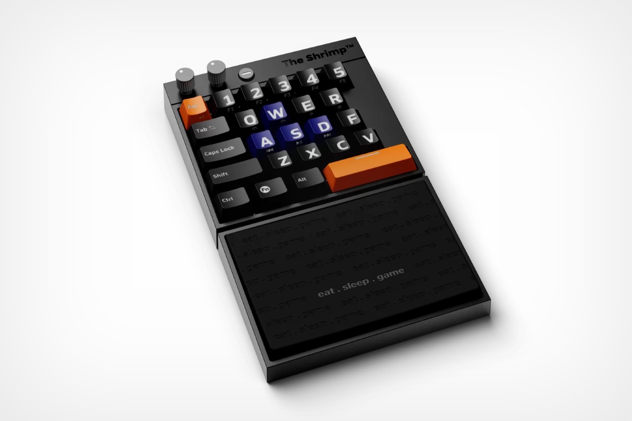 controller，Gaming keyboard，Mini，Shrimp，Nordic Game Supply，