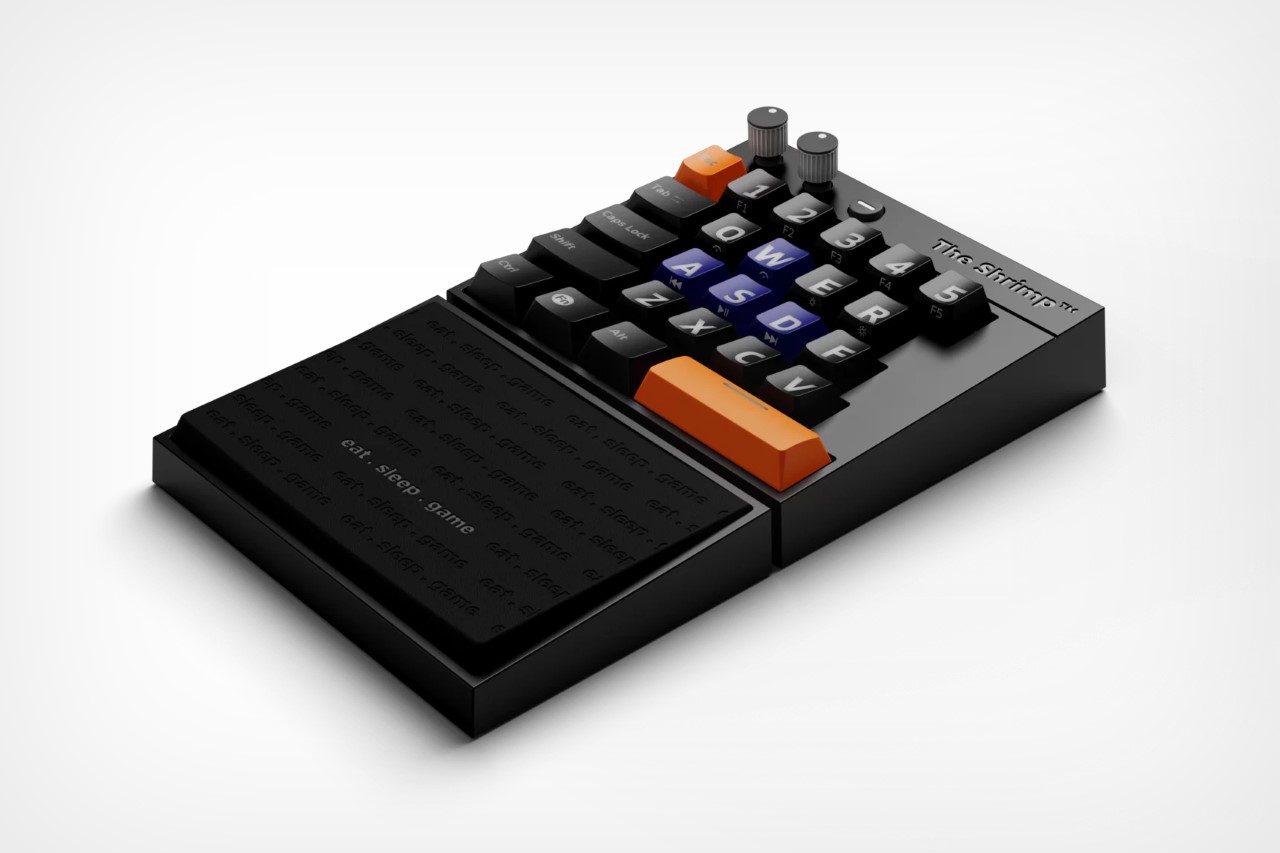 controller，Gaming keyboard，Mini，Shrimp，Nordic Game Supply，