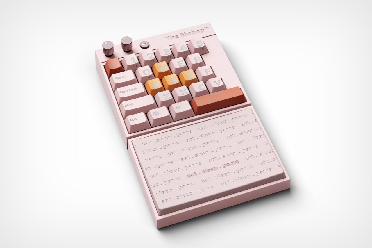 controller，Gaming keyboard，Mini，Shrimp，Nordic Game Supply，