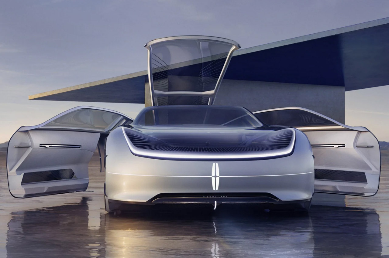 Monterey，Electric vehicle，L100，luxury，Lincoln，Automobile design，conceptual design，Lincoln car，
