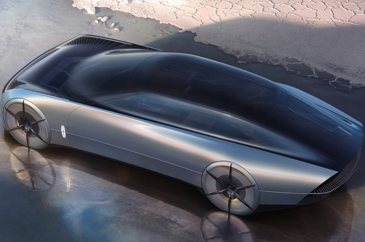 Monterey，Electric vehicle，L100，luxury，Lincoln，Automobile design，conceptual design，Lincoln car，