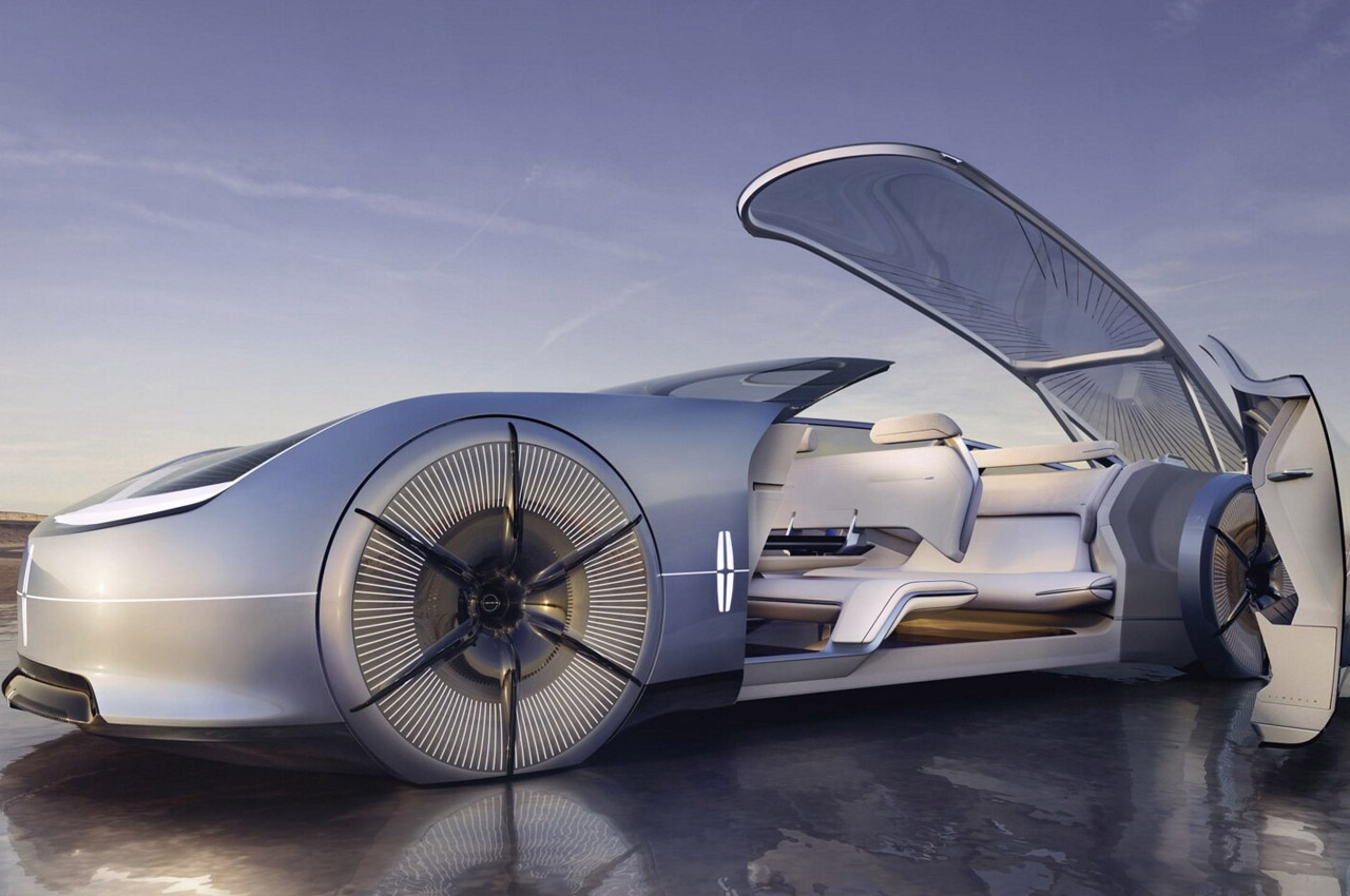 Monterey，Electric vehicle，L100，luxury，Lincoln，Automobile design，conceptual design，Lincoln car，