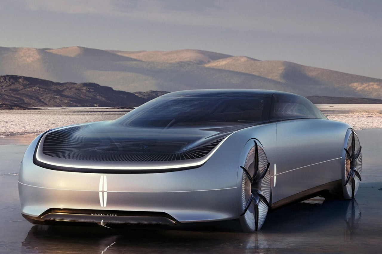 Monterey，Electric vehicle，L100，luxury，Lincoln，Automobile design，conceptual design，Lincoln car，