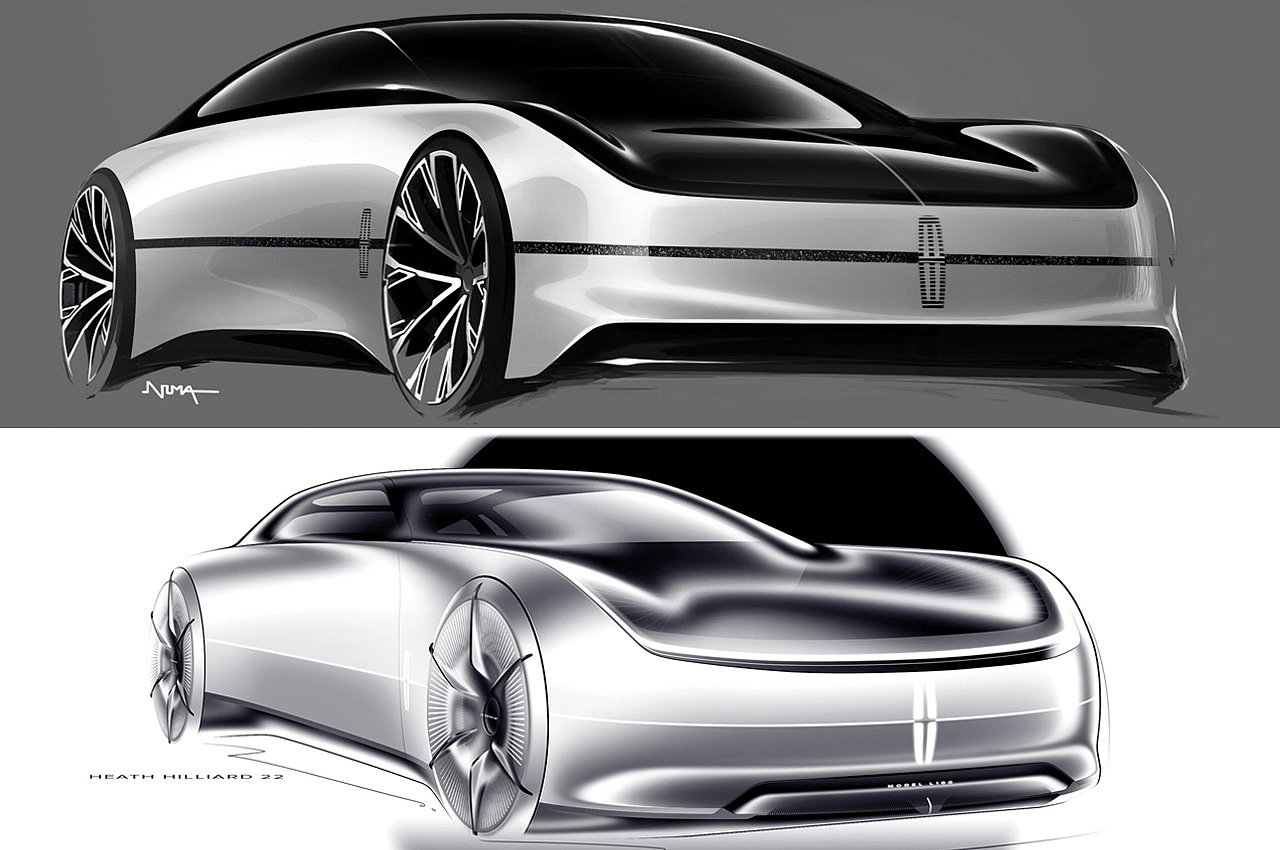 Monterey，电动车，L100，豪华，Lincoln，汽车设计，概念设计，林肯汽车，