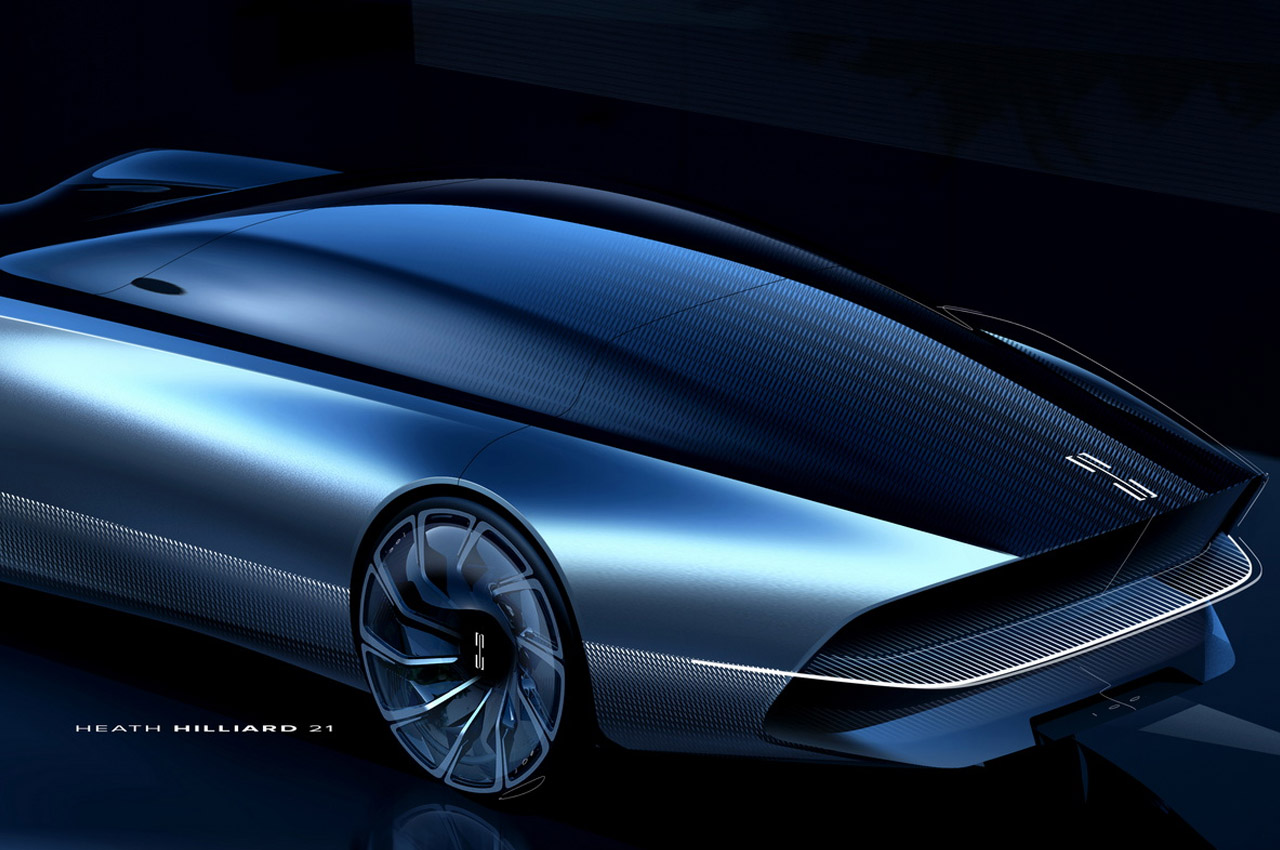 Monterey，Electric vehicle，L100，luxury，Lincoln，Automobile design，conceptual design，Lincoln car，