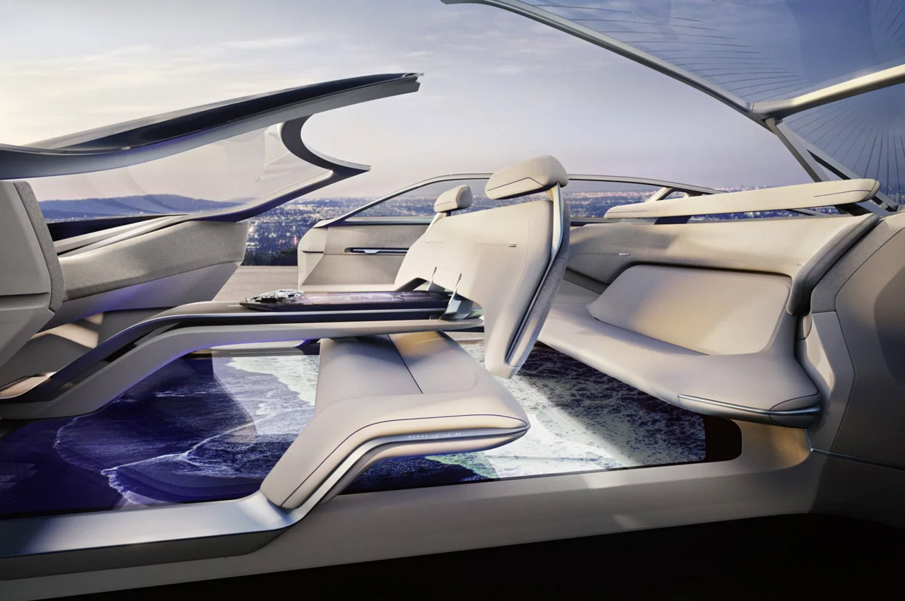 Monterey，Electric vehicle，L100，luxury，Lincoln，Automobile design，conceptual design，Lincoln car，