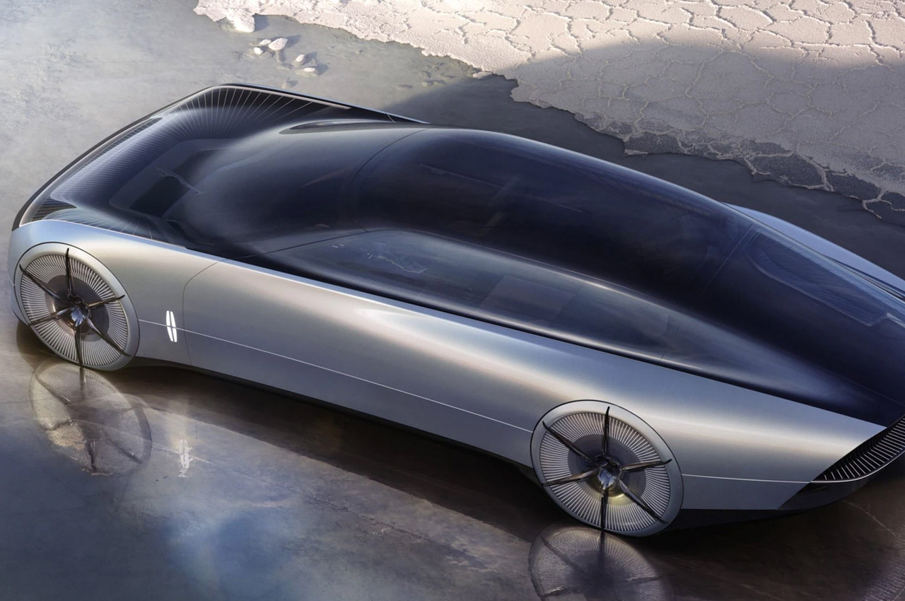 Monterey，Electric vehicle，L100，luxury，Lincoln，Automobile design，conceptual design，Lincoln car，