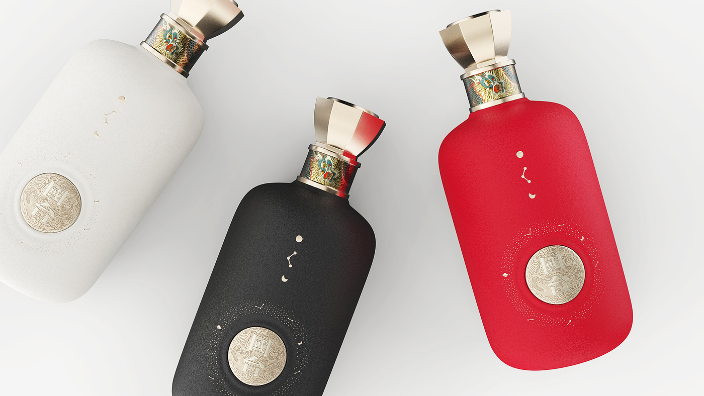 Paste wine packaging design, professional liquor packaging design，Brand image design，Product appearance design，