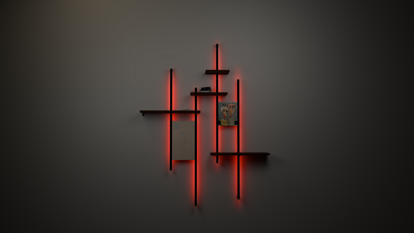 Blaze，lighting，Wall cabinet，intelligence，