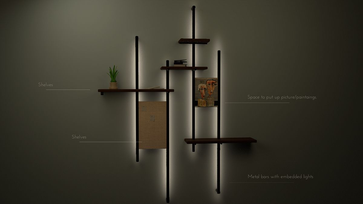 Blaze，lighting，Wall cabinet，intelligence，