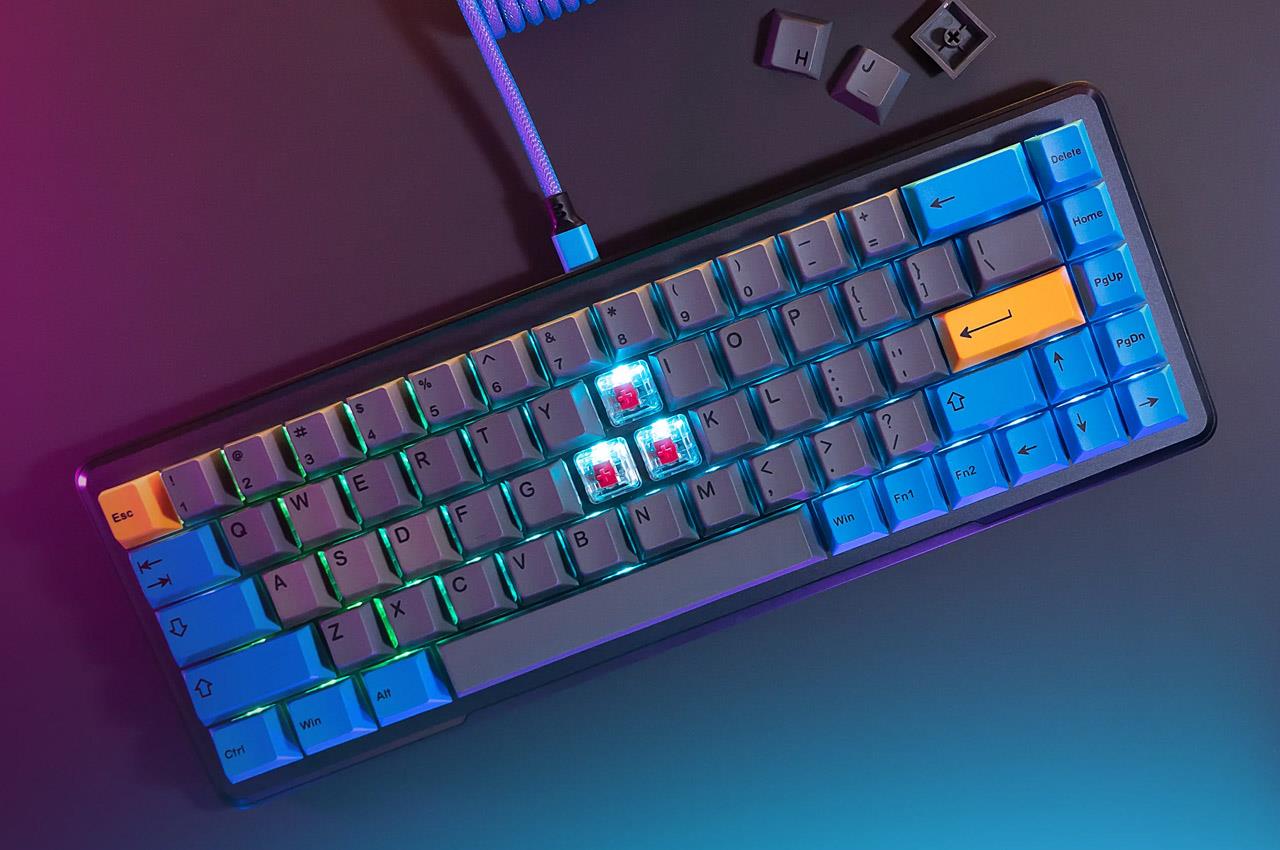 Mechanical keyboard，Appearance design，exquisite，ROCCAT，