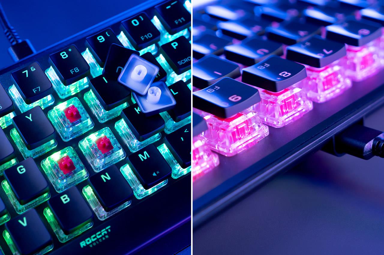 Mechanical keyboard，Appearance design，exquisite，ROCCAT，