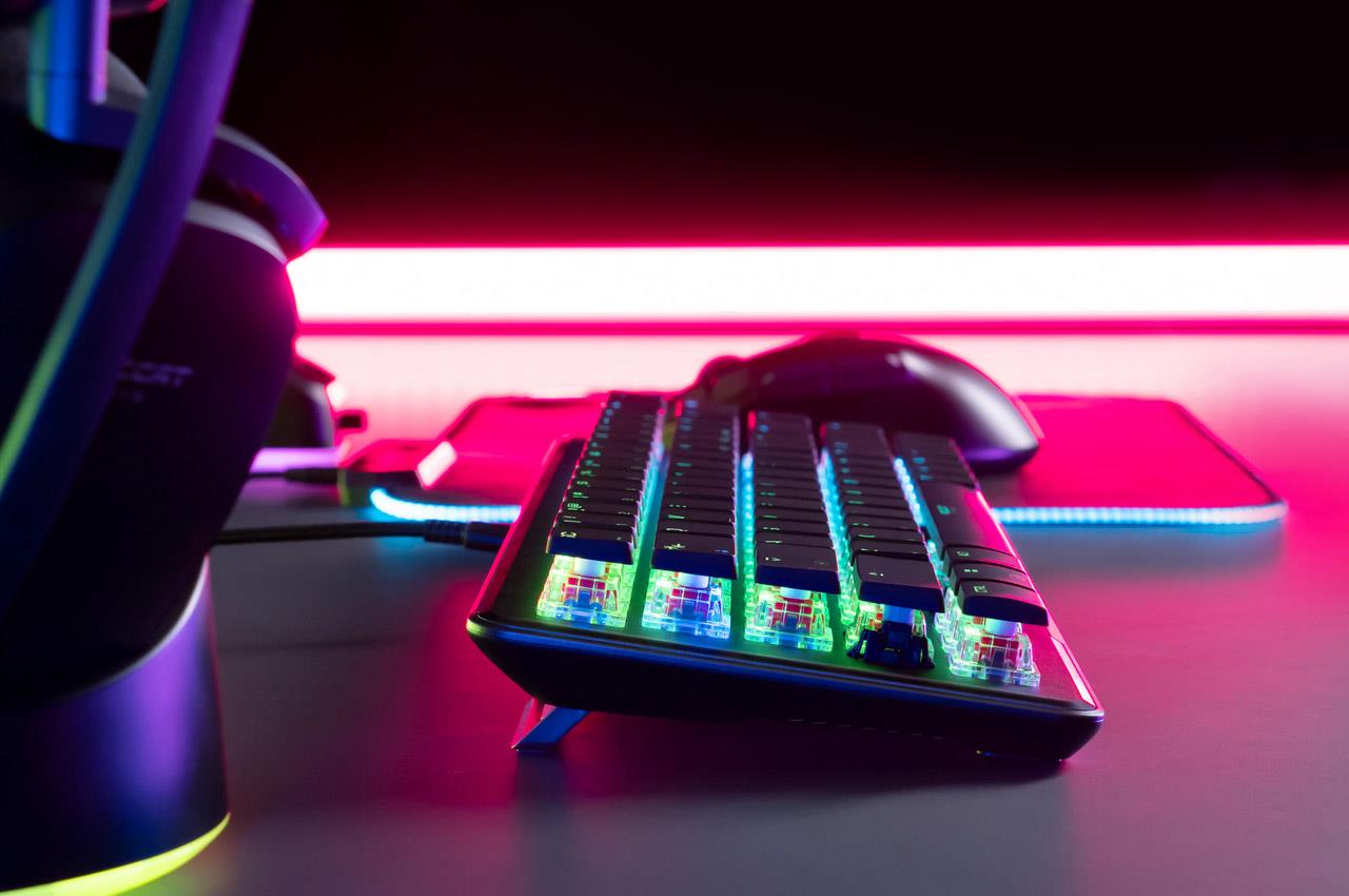 Mechanical keyboard，Appearance design，exquisite，ROCCAT，