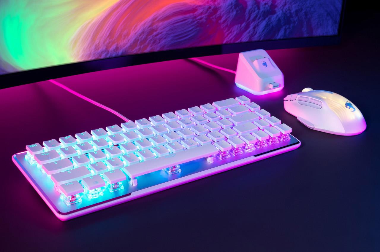 Mechanical keyboard，Appearance design，exquisite，ROCCAT，