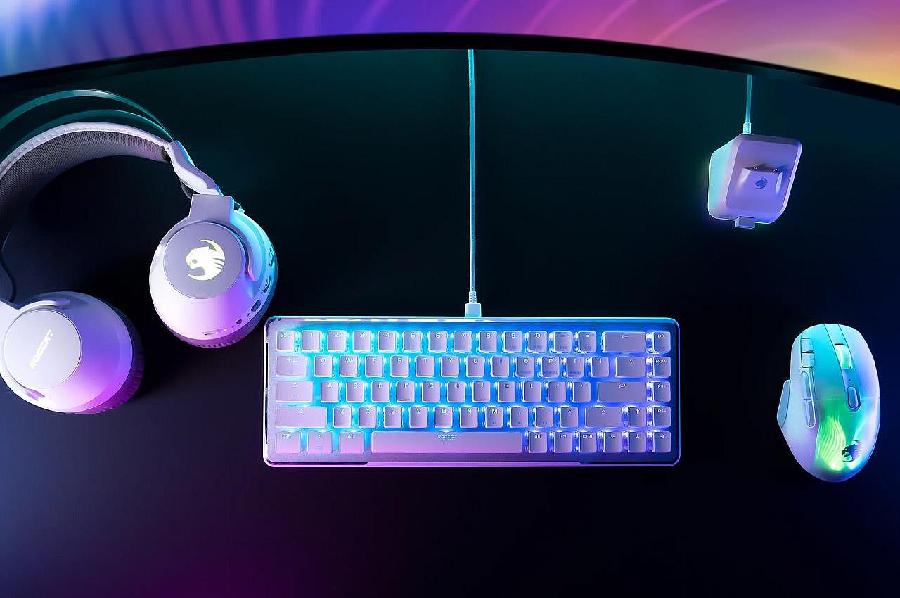 Mechanical keyboard，Appearance design，exquisite，ROCCAT，