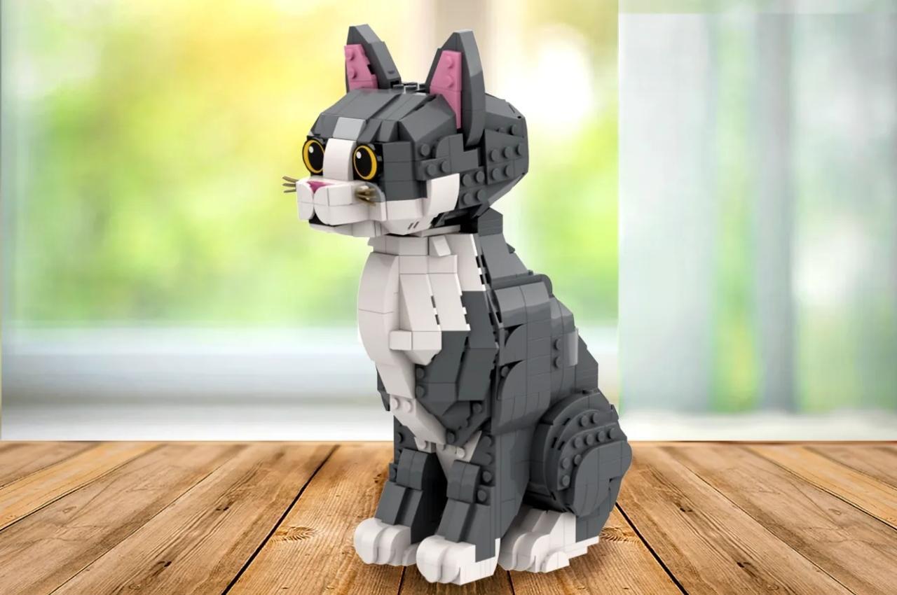 Lego，cat，product design，Appearance design，
