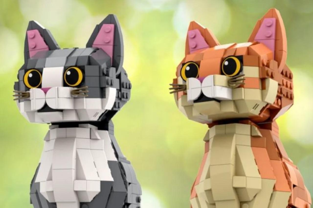 Lego，cat，product design，Appearance design，