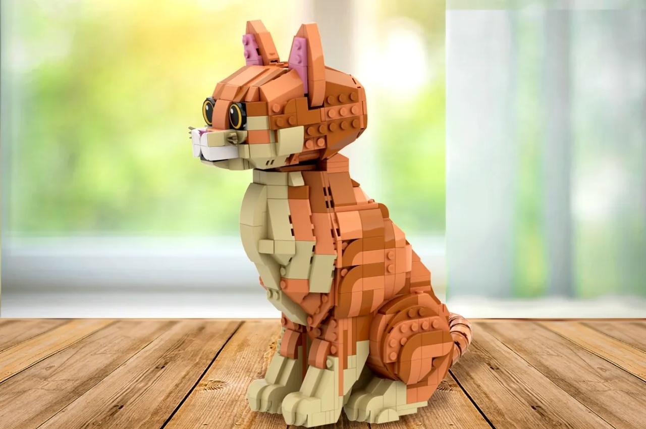 Lego，cat，product design，Appearance design，