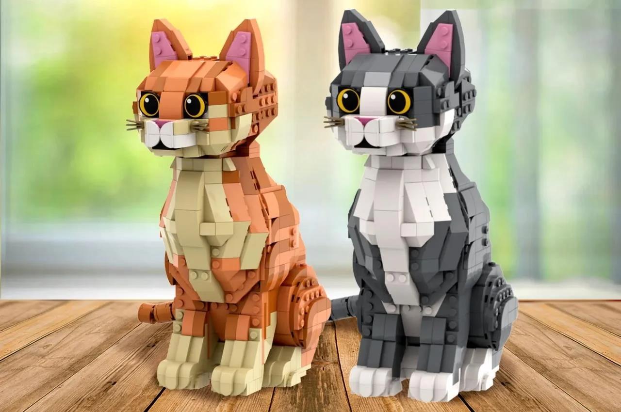 Lego，cat，product design，Appearance design，