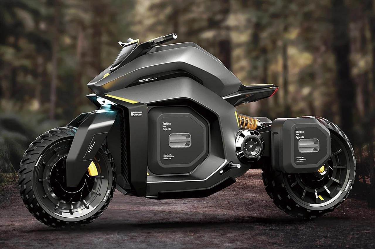 motorcycle，product design，Appearance design，Cool，concept，