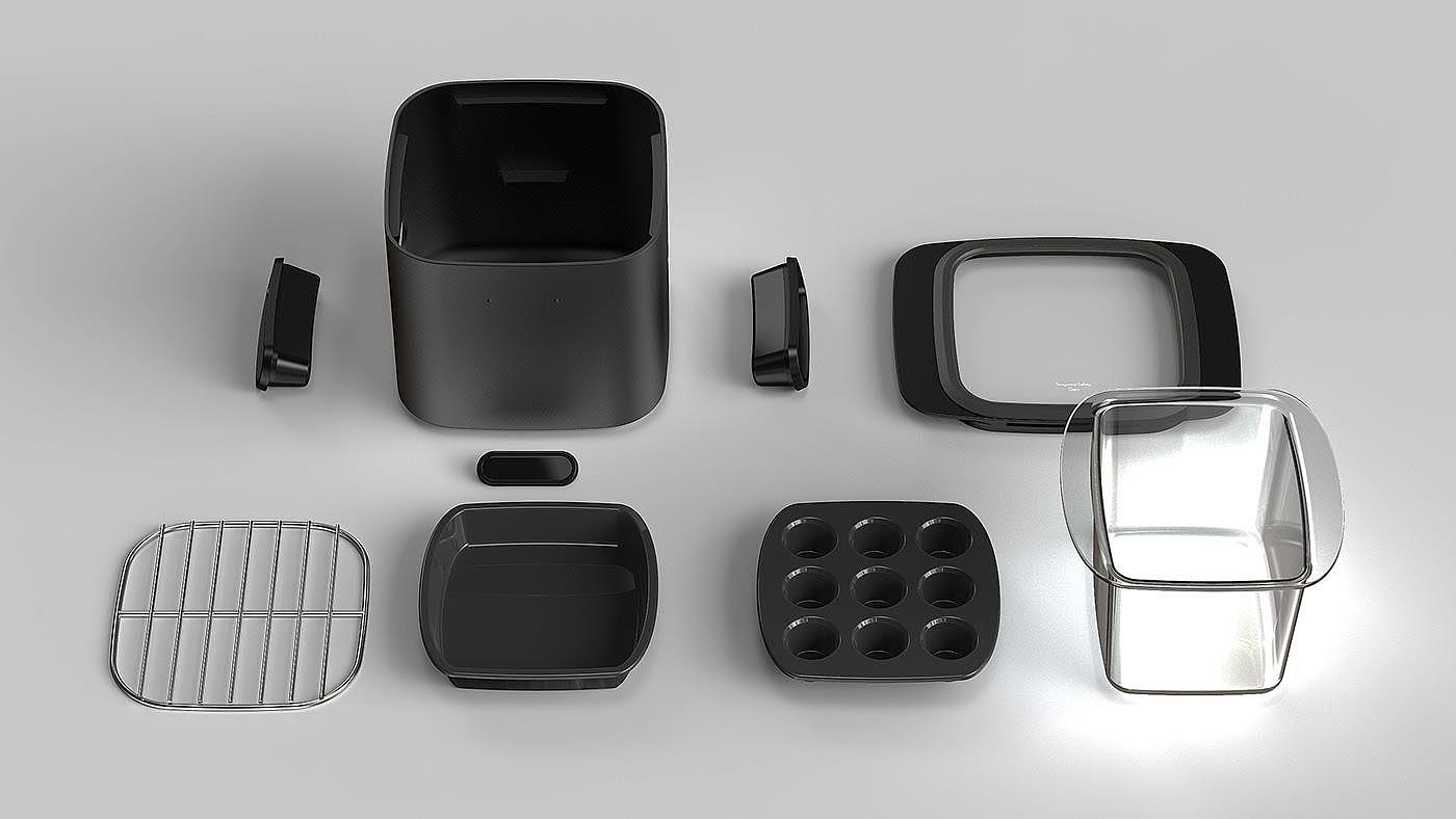 ember，product design，oven，light，