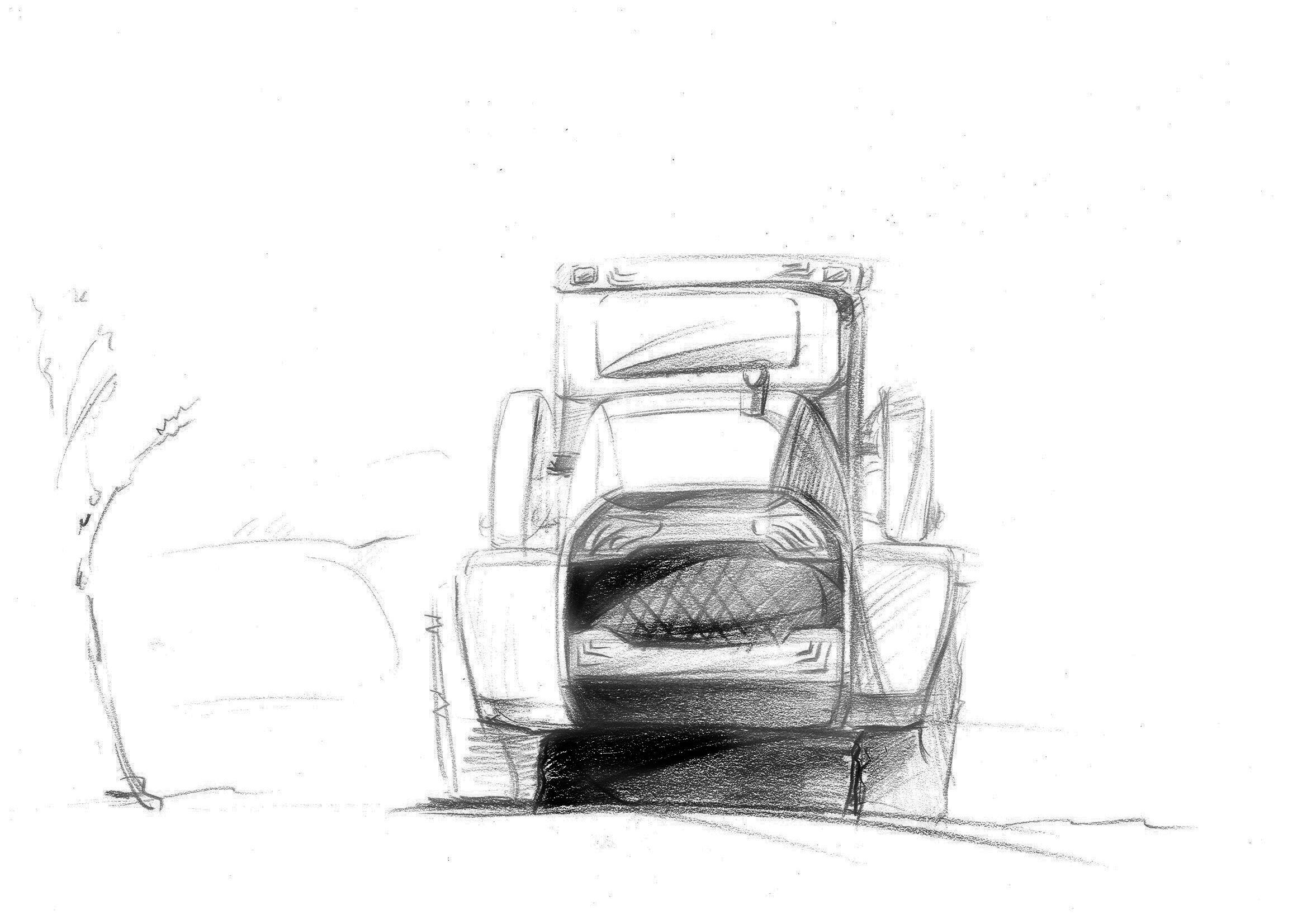 Loader，construction machinery，skid steer loader，industrial design，Appearance design，