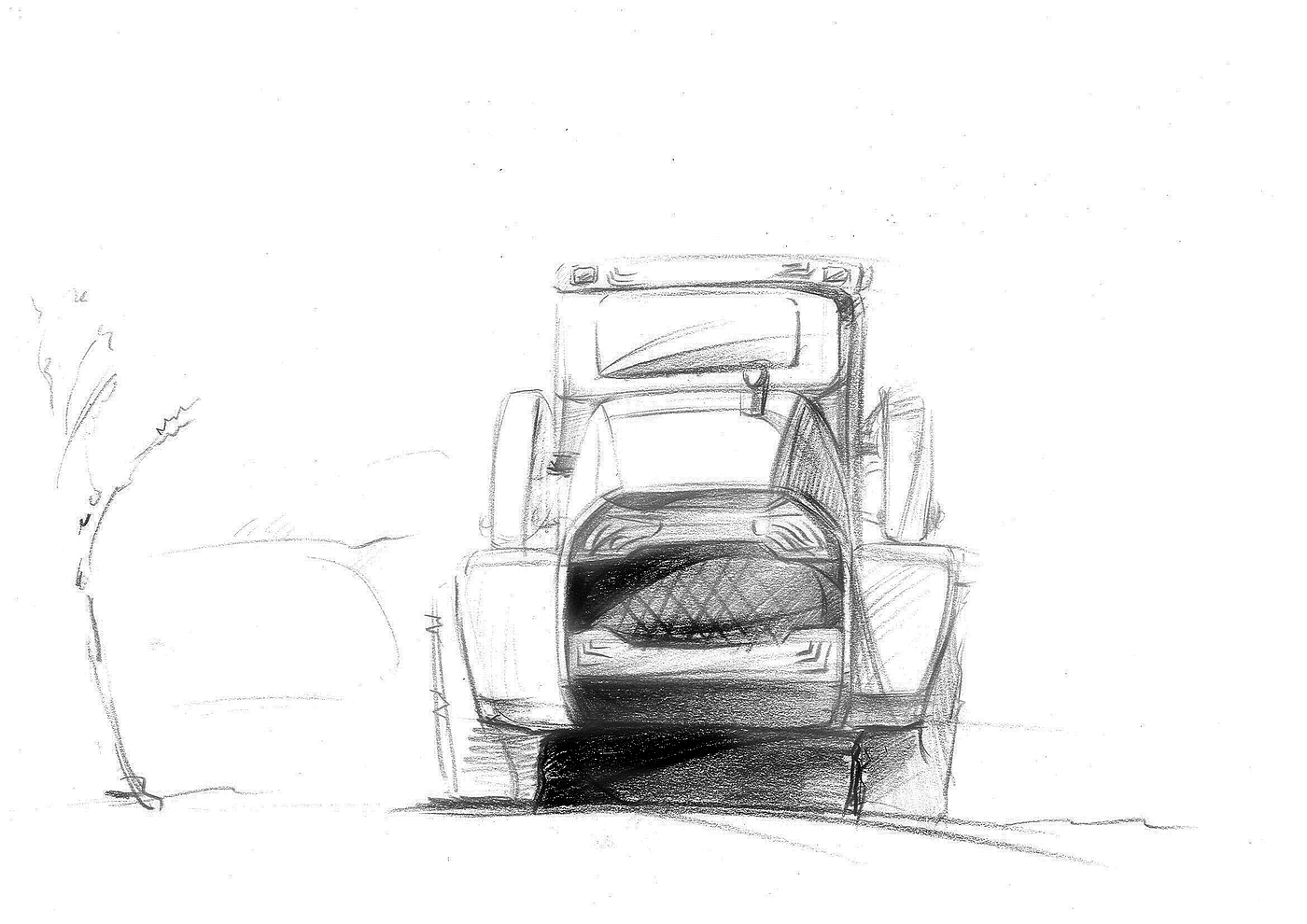 Loader，construction machinery，skid steer loader，industrial design，Appearance design，