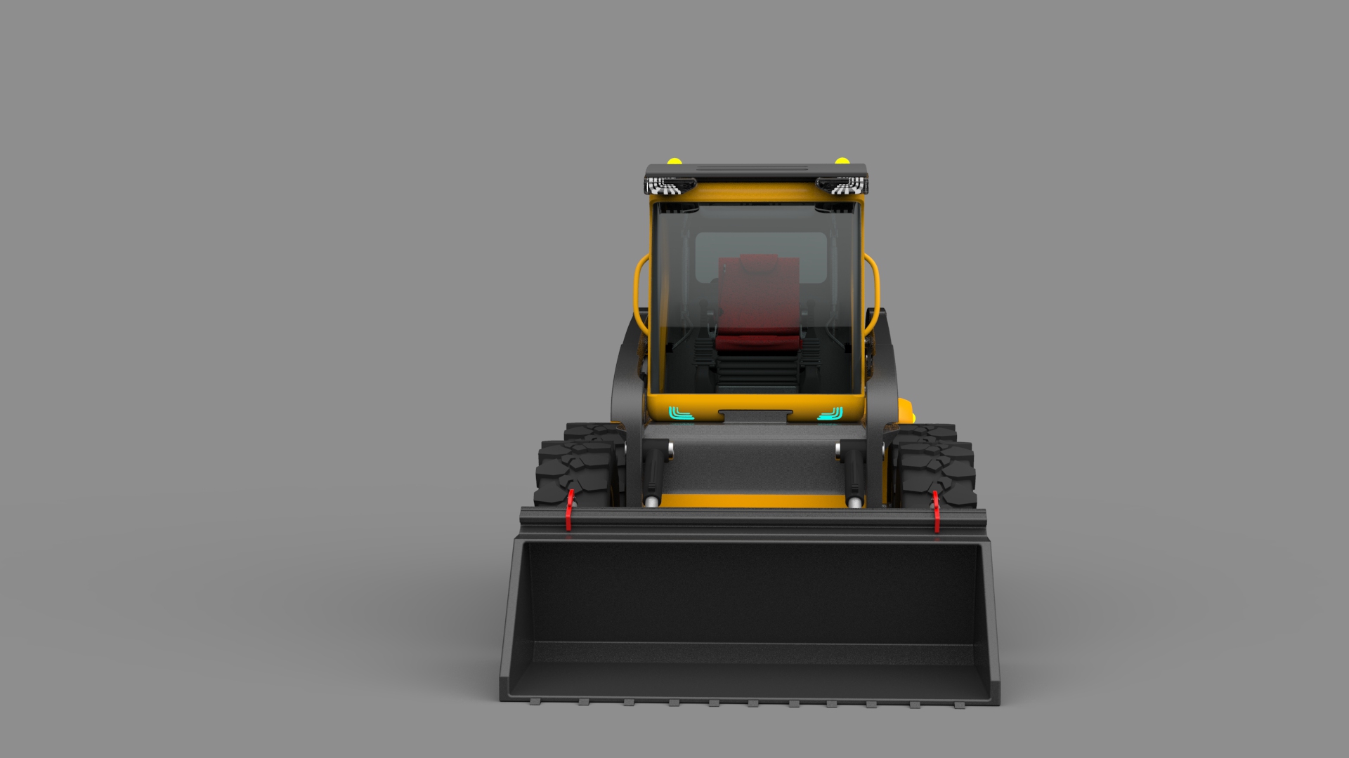 Loader，construction machinery，skid steer loader，industrial design，Appearance design，