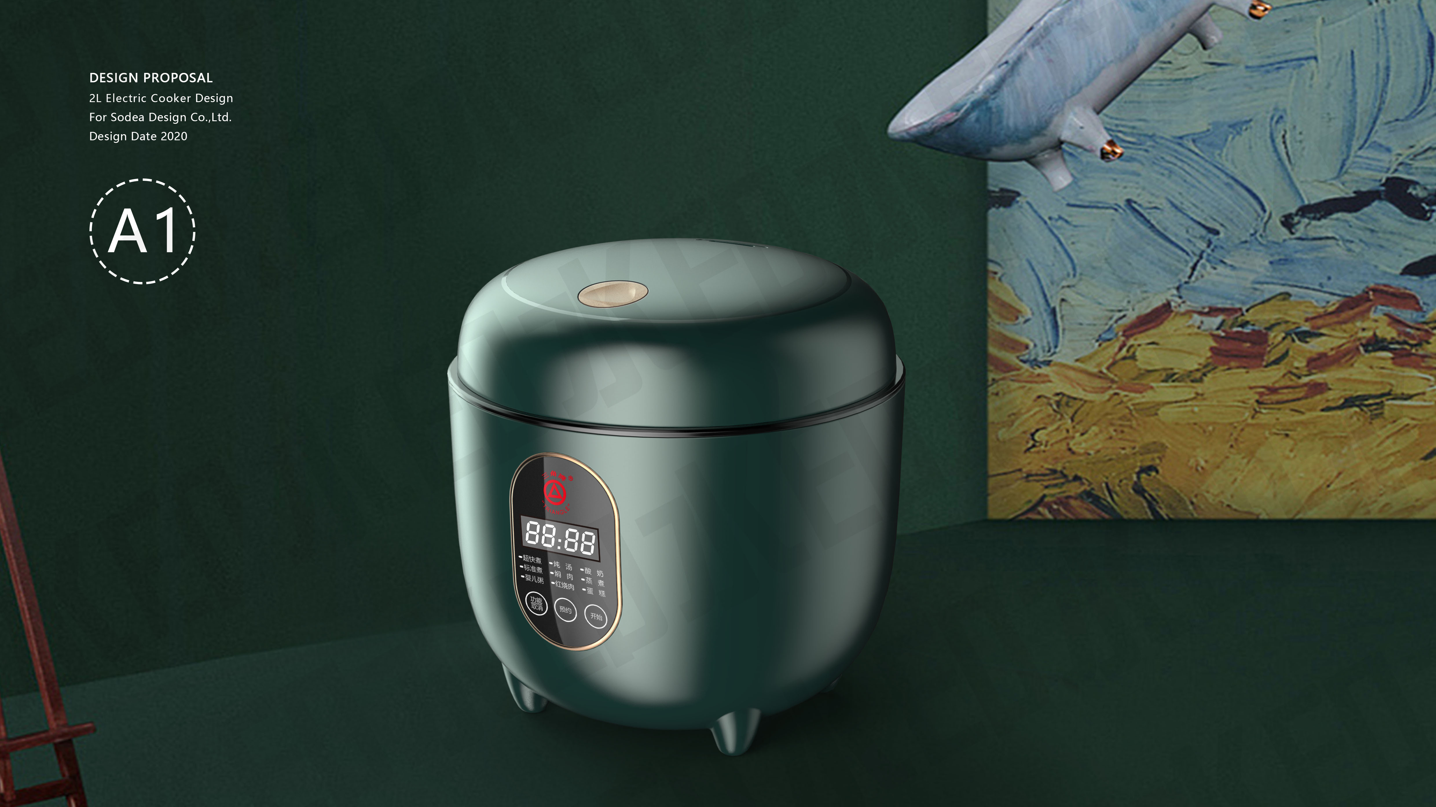 Small rice cooker, intelligent rice cooker，
