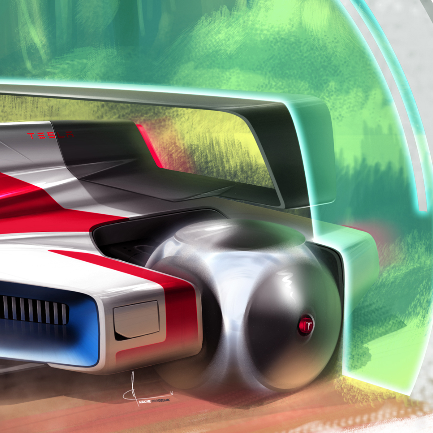 Hand drawing，wacom ，Artwork appreciation，Maxime Prevot，