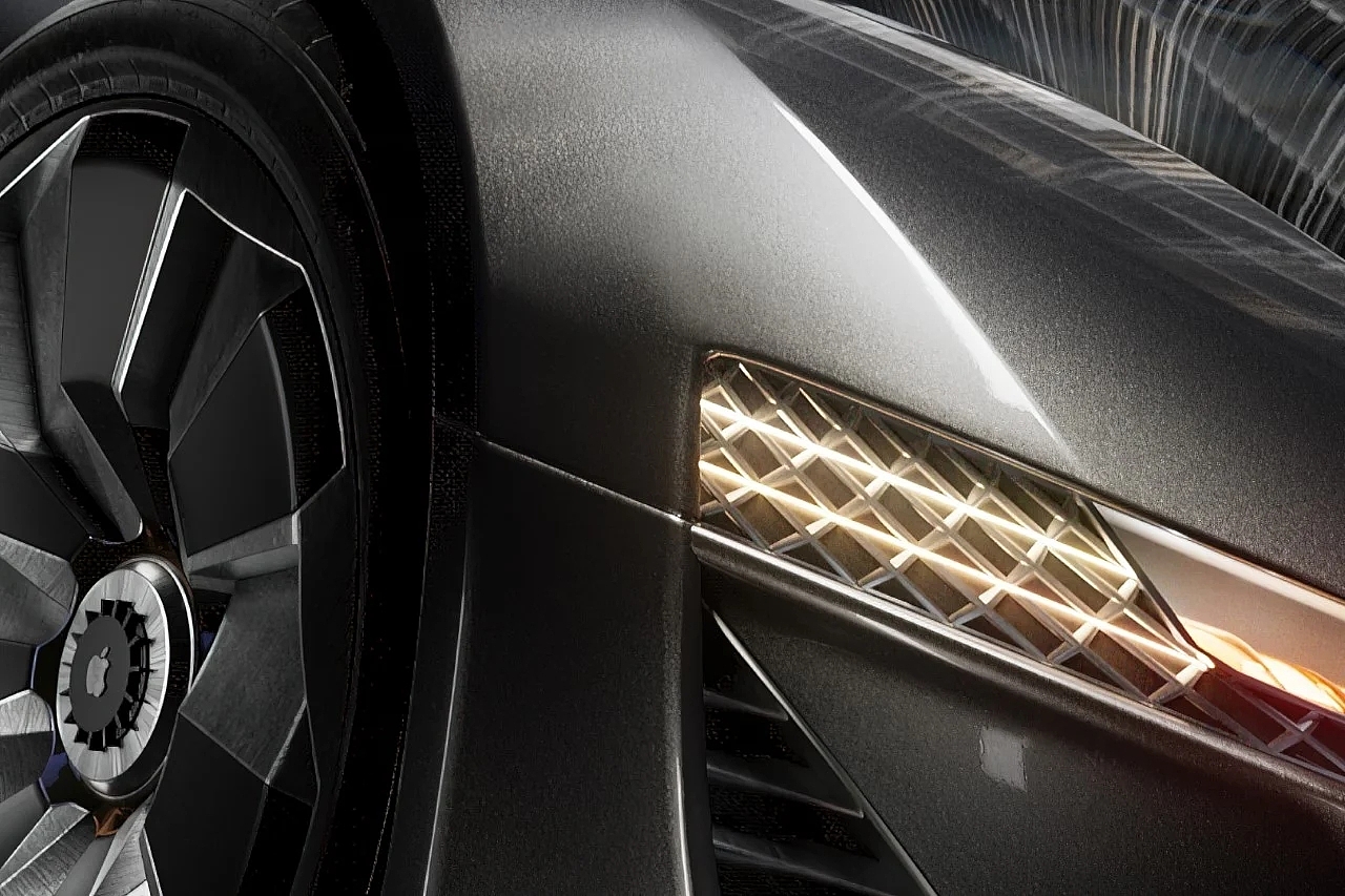 apple，electric vehicle，industrial design，concept，