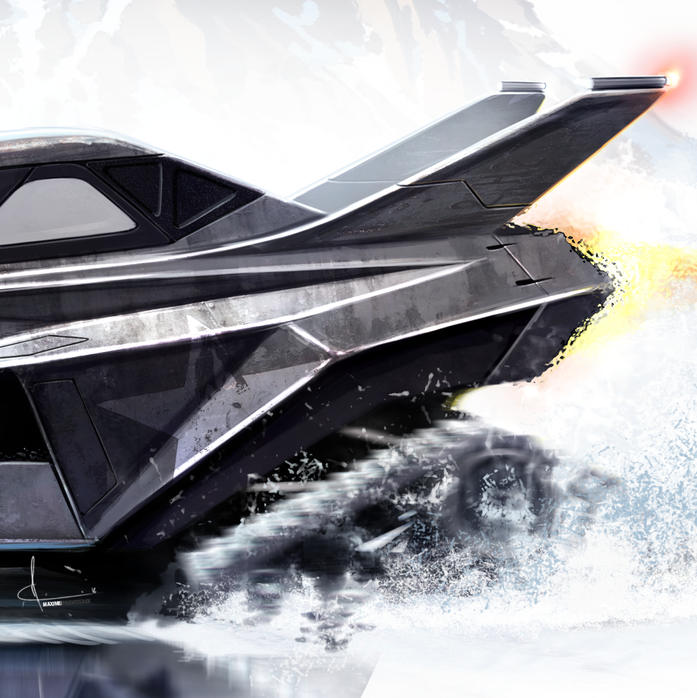 Hand drawing，wacom ，Artwork appreciation，Maxime Prevot，