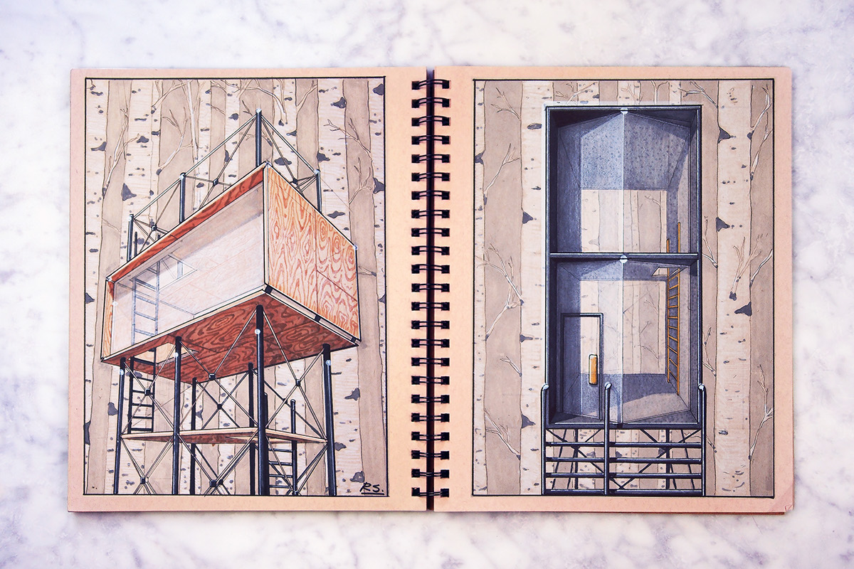 Hand drawn book，Industrial hand drawing，design sketch，Collection，