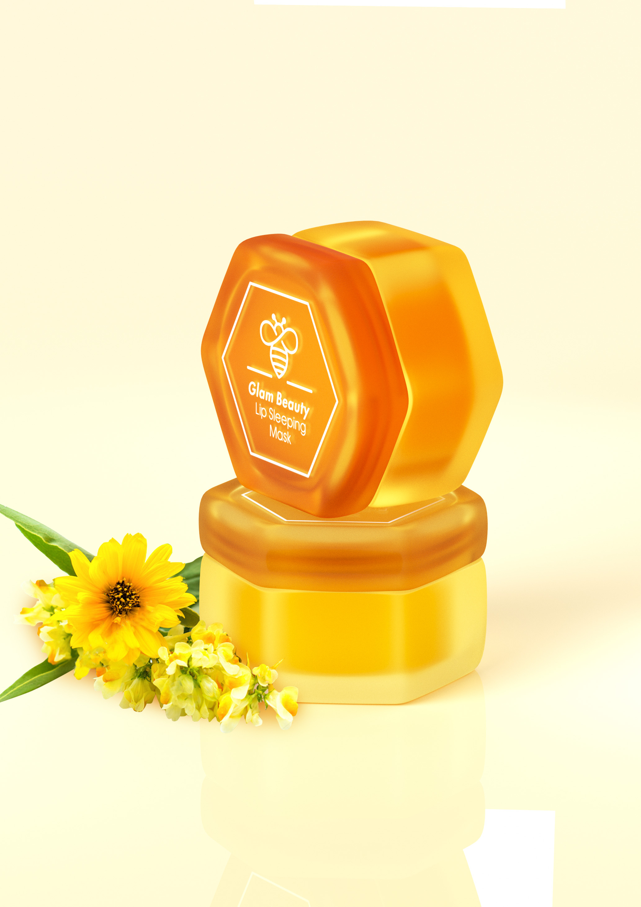 Make-up，Beauty makeup，Render，c4d，