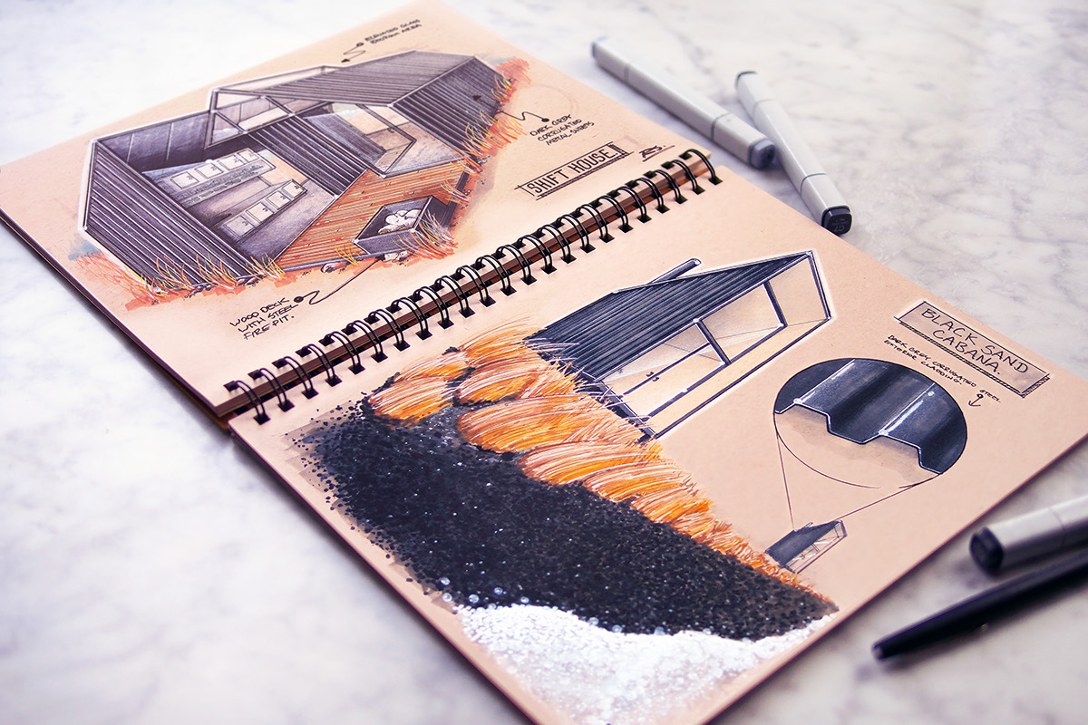 Hand drawn book，Industrial hand drawing，design sketch，Collection，