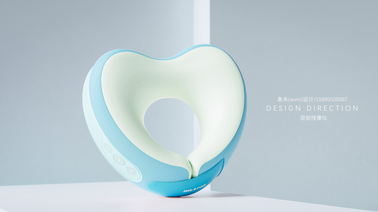 industrial design，product design，Neck massage instrument，