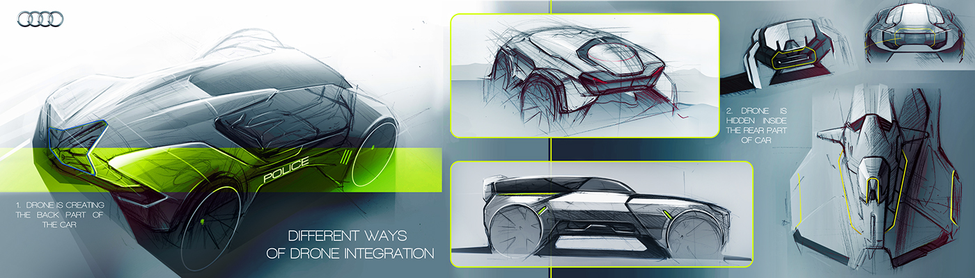 Cool，Technique expression，Hand drawn industrial design，wacom ，
