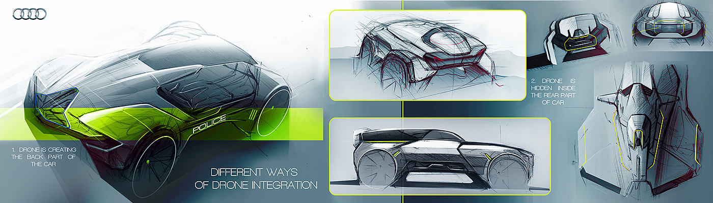 Cool，Technique expression，Hand drawn industrial design，wacom ，