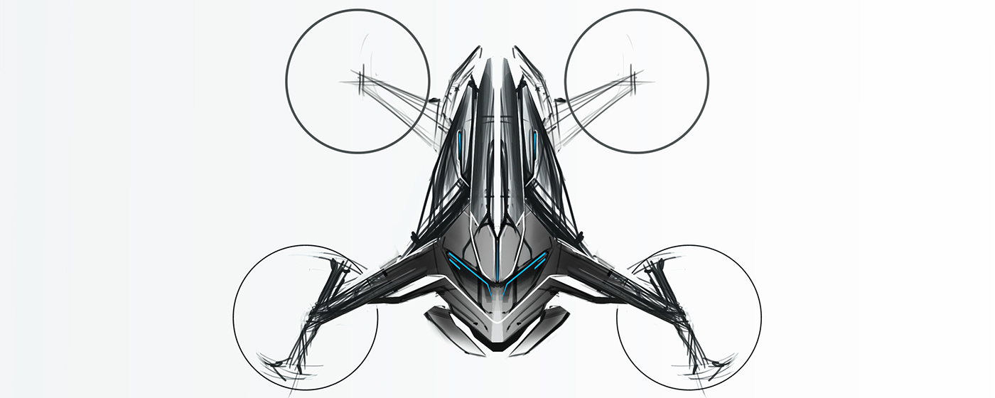 Cool，Technique expression，Hand drawn industrial design，wacom ，